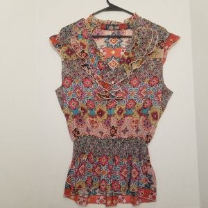BOHEMIAN SLEEVELESS MEDIUM SIZE   TOP